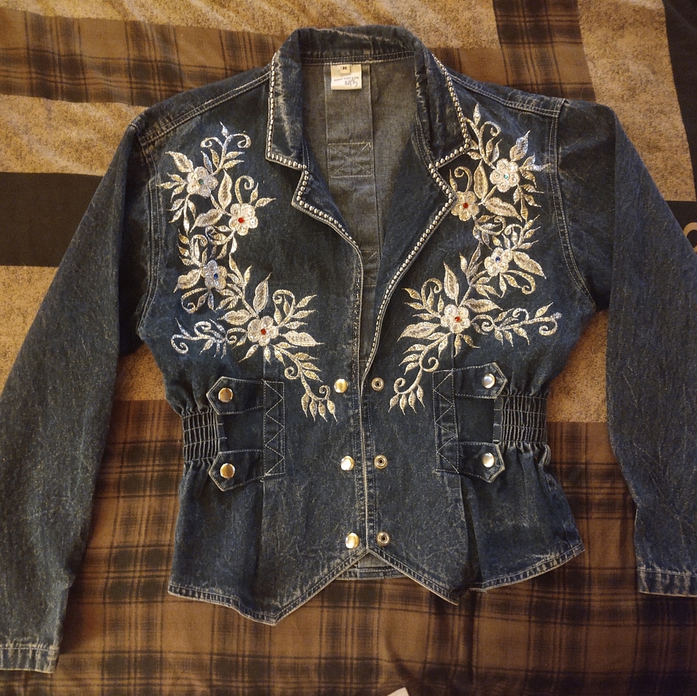 Embellished Denim Jacket
